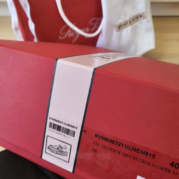 Roger Vivier Pink Suede Go-Thick Loafer Size 40 - Picture 4 of 4